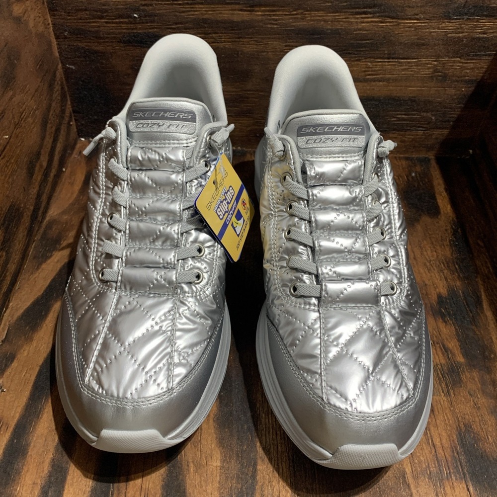 Skechers Hands Free Slip-ins: Contour Foam - Cozy Fit sneakers Men's Size 9.5 - Picture 3 of 9